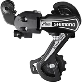 SHIMANO TOURNEY ARKA AKTARICI RD-TY21 6 VİTES UZUN BACAK DA SİYAH - 1