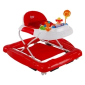 BABYHOPE ROYAL-212 SALLA YÜRÜTEÇ KIRMIZI BEYAZ - 1