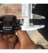 Motosiklet ,Scooter Ön Teker Koruma Takozu Karbon Detaylı (Siyah Renk) 16 Mm Millere Uygun_Supermoto thumbnail 2