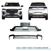Cherry Tiggo 7 Ön-Arka Tampon Koruması  2022+ Sonrası Uyumlu - 1