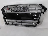 Audi A4 B8 Makyajlı S4 Ön Panjur Piano Black 2012-2015 Arası Uyumlu - 1