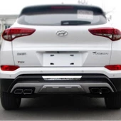 Hyundai Tucson Ön-Arka Tampon Koruması  2015-2018 (Model 1) - 2