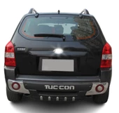 Hyundai Tucson Arka Tampon Koruması 2004-2012 Arası Uyumlu - 4