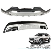 Hyundai Tucson Ön-Arka Tampon Koruması  2015-2018 (Model 2) - 1