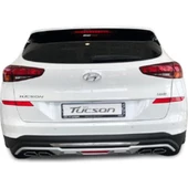 Hyundai Tucson Arka Tampon Koruması  2018-2021 Arası Uyumlu thumbnail 2