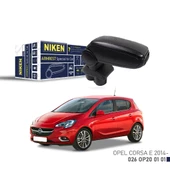 Niken Opel Corsa E 2014+ Sonrası Araca Özel Kol Dayama Siyah thumbnail 1