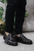 Pierre Cardin 241075 Kahve Hakiki Deri Erkek Loafer Erkek Ayakkabı thumbnail 2