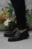 Pierre Cardin 241075 Kahve Hakiki Deri Erkek Loafer Erkek Ayakkabı thumbnail 3