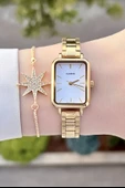 Casio Csıste77 Gold Renk Hediye Paketli Kadın Kol Saati thumbnail 3