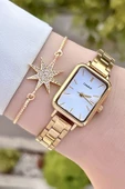 Casio Csıste77 Gold Renk Hediye Paketli Kadın Kol Saati thumbnail 2