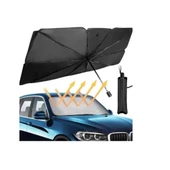 Tüm Araçlar İçin Araba Ön Cam Güneşlik Katlanabilir Güneşlik Şemsiye Ön Cam Gölgelik ESNEK thumbnail 1