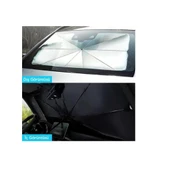 Tüm Araçlar İçin Araba Ön Cam Güneşlik Katlanabilir Güneşlik Şemsiye Ön Cam Gölgelik ESNEK thumbnail 3