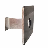 Algatec Paslanmaz 304 Kare Zil butonu 70x70mm - 2