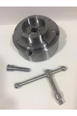 Ahşap Torna Aynası 110mm 4 Çeneli 100ayna Uyumlu - 1