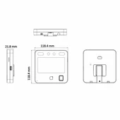 HİKVİSİON DS-K1T343MFWX Yüz Tanıma Terminali thumbnail 3