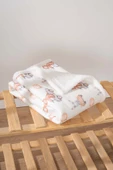 Fluffy Bebek Battaniyesi 70x100 Cm Ayıcık Desen - 3