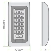 Lockway Şifre/ Kart Okuyucu Kontrol Ünitesi - Proximity thumbnail 3