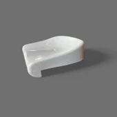 Stadyum Koltuğu Arkalıksız, Tribün Koltuğu Plastik Beyaz - 1