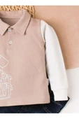 Erkek Bebek Polo Takım Kot Pantolon Üst İkili Takım - 5