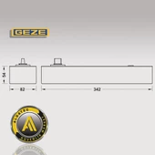 Geze TS 550 NV Zemine Gömme Kapı Kapatıcı Hidrolik - 2