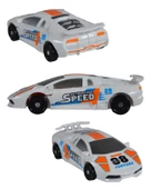 Ctoy Robota Dönüşebilen Araba Turuncu Beyaz thumbnail 3