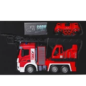 HJ8002-1 Kumandalı Metal İtfaiye 1:12 -Gepttoys - 2