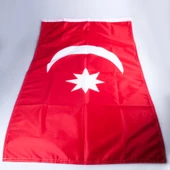Siyah-Beyaz Askeri Üniformalı Mustafa Kemal Atatürk  Poster Bayrağı ATA44 - 9