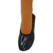 SİYAH PİSİPİSİ BALE AYAKKABISI SİPARİŞİNİZİ BİR BEDEN BYÜK VERNZ - 1