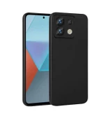 Xiaomi Redmi Note 13 5G Premier Siyah Silikon Kılıf thumbnail 2