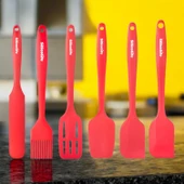 6 Lı Silikon Mutfak Servis Seti - 3