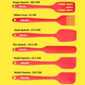 6 Lı Silikon Mutfak Servis Seti - 2