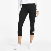 Puma 586828-01 Ess 3/4 Logo Leggings Kısa Günlük Kadın Tayt - 3
