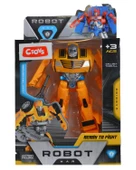 Ctoy Robota Dönüşebilen Araba Turuncu Seri 1 thumbnail 1