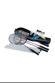 ALTIS BS20 BADMINTON RAKET SET 4 RAKET 3 TOP SİYAH - 1