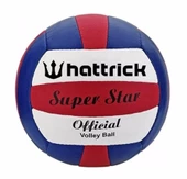HATTRICK SUPERSTAR VOLEYBOL TOPU NO5 KIRMIZI LACİVERT BEYAZ - 1