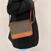 Armine Bayan Çanta Noktalı Kahve AR33103 thumbnail 1