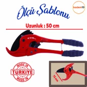 Vira Pvc Profesyonel Plastik Boru Kesme Makası 75 mm Çelik thumbnail 2
