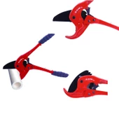 Vira Pvc Profesyonel Plastik Boru Kesme Makası 75 mm Çelik thumbnail 3