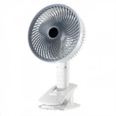 Polham 1200mAh Klipsli Masaüstü Vantilatör, Portatif, Taşınabilir Hafif Fan, Ofis, Ev İçin Mini Fan - 1
