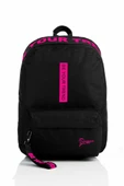 B.Y. Trend Laptop Bölmeli Okul Çantası Be Your Siyah Pembe 1140 - 1