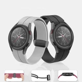 Samsung Watch 5 44mm Akıllı Saat Kordonu Uyumlu kod -84 Silikon Kordon thumbnail 9