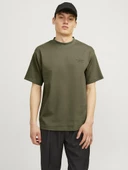 Jack Jones Blachad Brandıng Erkek Tişört 12259357 - 2