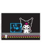 Keskin Color Kuromi 35x50cm 15 Yaprak Spiralli Resim Defteri - 1