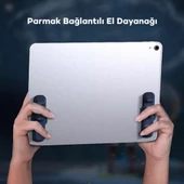 Polham Tüm Tabletlere Uyumlu 2 Adet Parmak Tutucu Oyun Kolu, Yapışkanlı Silikon Gamer Tablet Kolu - 3