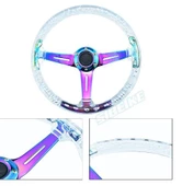 Sefaf Akrilik Drift Spor Direksiyon Beyaz - 2