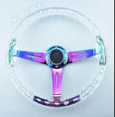 Sefaf Akrilik Drift Spor Direksiyon Beyaz - 1