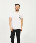 Joma Light Beyaz Erkek Tişört - 4231123B - 5