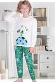 Space Uzun Kollu Erkek Çocuk Pijama Takım - 1