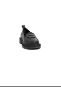 MAMMAMİA D24YA-850 KALIN TABAN LOAFER DERİ KADIN AYAKKABI - 2