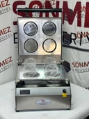 Sönmez Vakum 110*110 Yuvarlak Kase Kapatma Makinesi Tabak Kapatma Makinası 4 Adet - 4